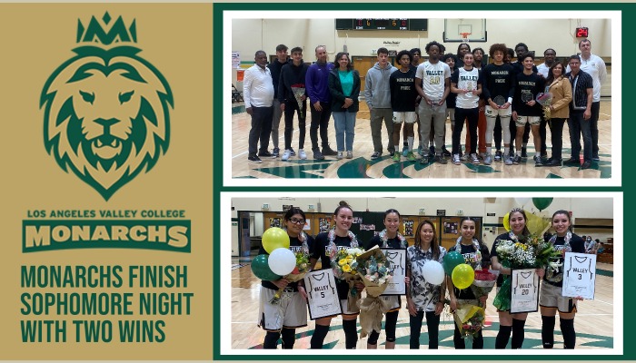 Monarchs Basketball Finishes Sophomore Night with Two Wins