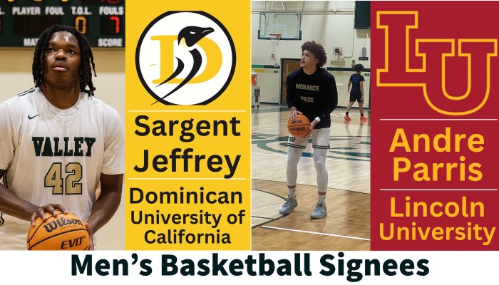 Men's Basketball Players Parris and Jeffery Head to Next Level