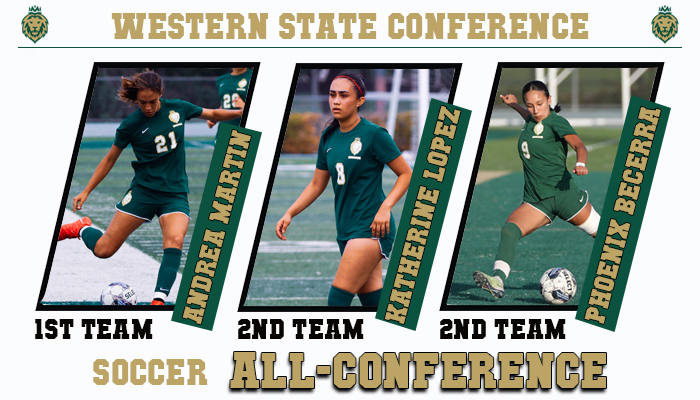 Women's Soccer has Three Named All-Western State Conference